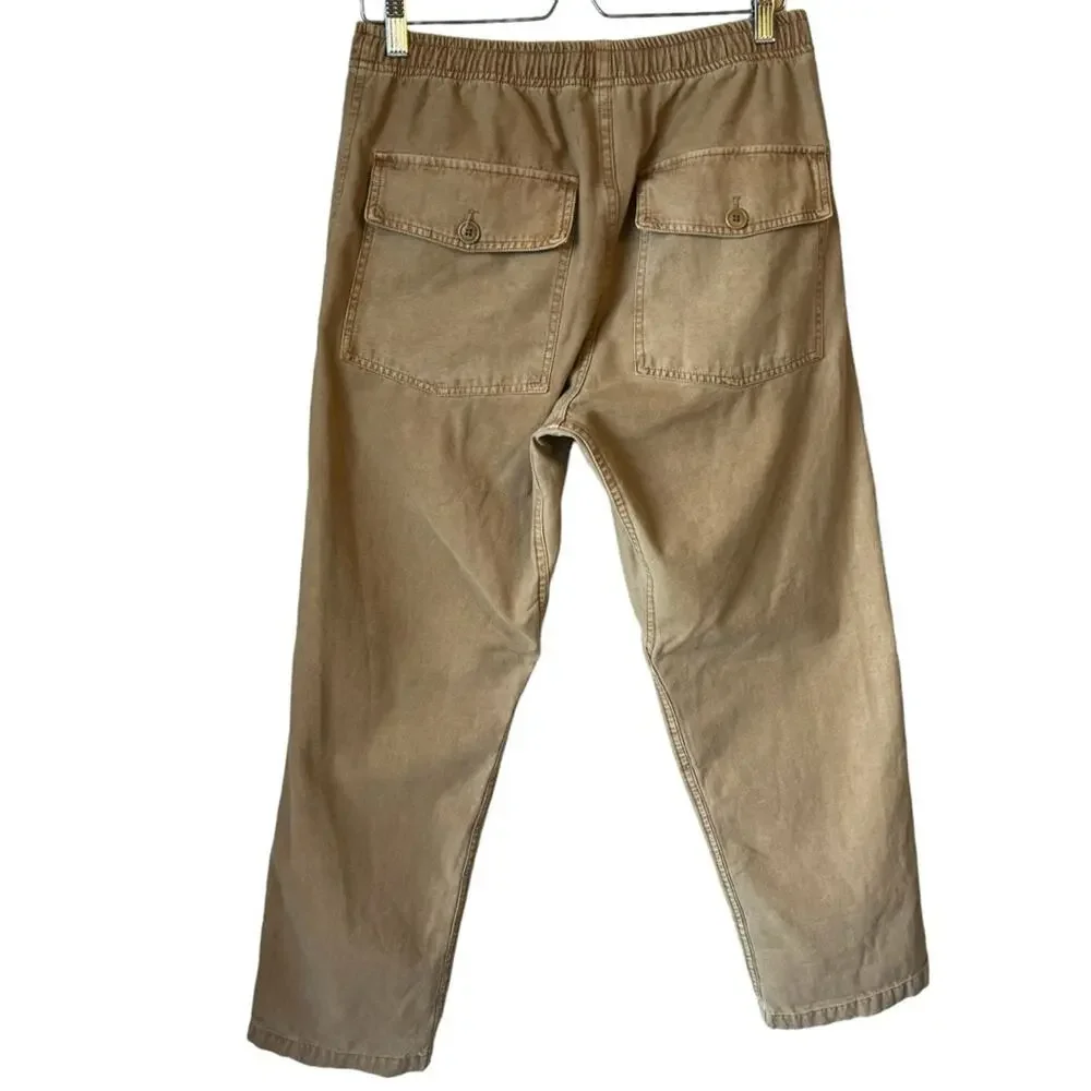 General Admission Men's Drawstring Waist trouser Pants Size Small